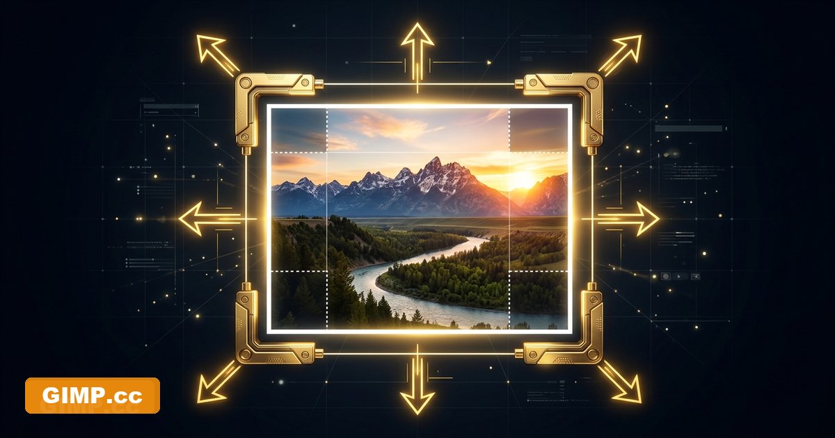 Crop & Resize Images in GIMP: Fixed Ratios and Web Sizes | GIMP.cc